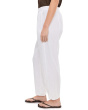 Organic Linen Ankle Pleated Lantern Pants