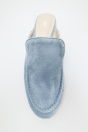 Zara Замшевые синие мокасины Mule