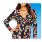 Ashley Brooke Дизайнерское платье из трикотажа, черно-пестрое