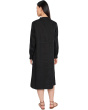 Organic Linen Mandarin Collar Dress