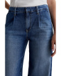 Pleated Stella Wide Leg Palazzo in Provence