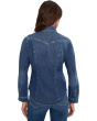 Western Slim Denim Shirt