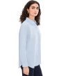 Organic Cotton Poplin Classic Collar Long Shirt