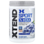XTEND, Sport, 7 г аминокислот с разветвленной цепью (BCAA), со вкусом голубой малины, 345 г (12,2 унции)