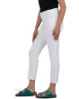 Amy Crop Straight Leg Roll Up Fray Princess Seam