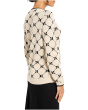 Geo Argyle Doubleknit Sweater