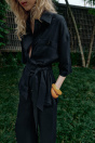 Zara ЛЬНЯНАЯ КУРТКА-САФАРИ С РЕМЕШКОМ 509149223-401-1