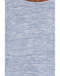 Petite Organic Linen Cotton Slub Crew Neck Sweater