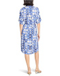 Shibori Stone Belted Devon Dress