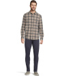 Brushed Button-Front Knit