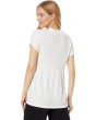 V-Neck Short Sleeve Tier Top