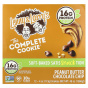 Lenny & Larrys, The COMPLETE Cookie, арахисовая паста с шоколадной крошкой, 12 видов печенья, 113 г (4 унции)