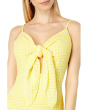 Tie Front Tiered Dress