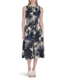 Smocked Commuter Floral Dropwaist