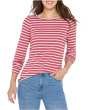 Long Sleeve Stripe Boat Tee
