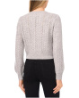 Heart Button Pointelle Cardigan