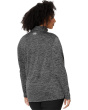 Plus Size Tech 1/4 Zip Twist