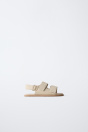 Zara КОЖАНЫЕ САНДАЛИИ БОСИКОМ 502059334-107-19