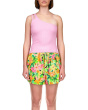 One Shoulder Rib Tank
