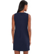 Button Front Sleeveless Dress