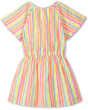 Neon Summer Stripes Woven Play Dress (Toddler/Little Kid/Big Kid)