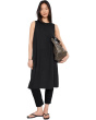 Organic Handkerchief Linen Round Neck Tunic