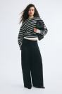 Рубашка с длинным рукавом и вырезом в виде подводной лодки