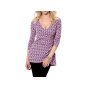 Wickel-Longshirt, bunt