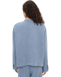 Organic Cotton Doubleweave Mandarin Collar Jacket