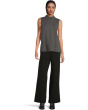 Mock Neck Sleeveless Tunic