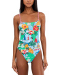 Viva Vacation Square Neck One-Piece