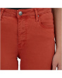 Kelsey High Rise Fab Ab Ankle Flare With Raw Hem