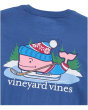 Long Sleeve Pond Hockey Whale Pocket Tee