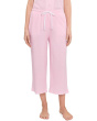 Short Sleeve Notch Top & Capri Pajama Set