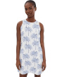 Tommy Bahama Женское короткое платье без рукавов Palm Banks