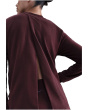 One Fleece Reversible Pullover Maternity Top