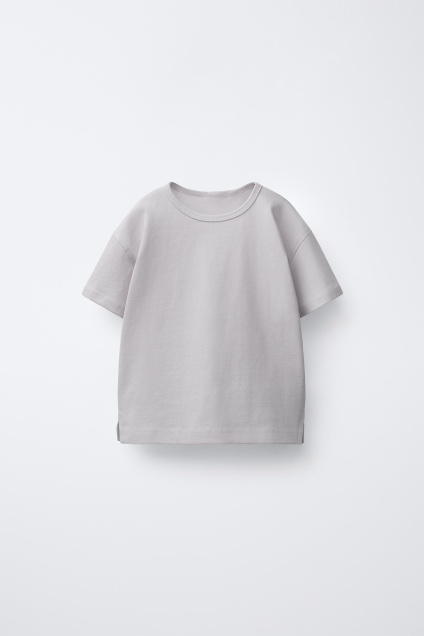 Zara ПРОСТАЯ футболка 499763245-832-18