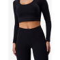 Gym King Женский спортивный топ Peach Luxe с длинным рукавом Performance Gym Top