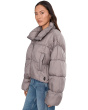 In A Bubble Puffer Jacket