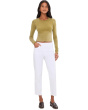 Rachael High-Rise Fab Ab Mom Raw Hem