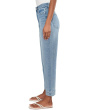 Liv High-Rise Relaxed Crop Skinny Jeans with Wide Hem 27in Inseam