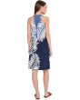 Carmela Coastal Fronds Sleeveless Dress