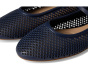 Jayna Perforated Leather Mary Jane Flats