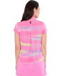 Painted Sunset Crossover V-Neck Cap Sleeve