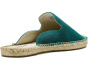Suede Smoking Mule Espadrille