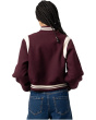 Woven Varsity Bomber Jacket