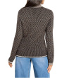 Brick Stitch Knit Jacket