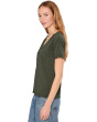 Short Sleeve V-Neck Boxy Tee