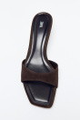 Zara ЗАМШЕВЫЕ МУЛЫ С КАБЛУКОМ 495698548-116-35