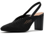 Melony Woven Slingback High Heel